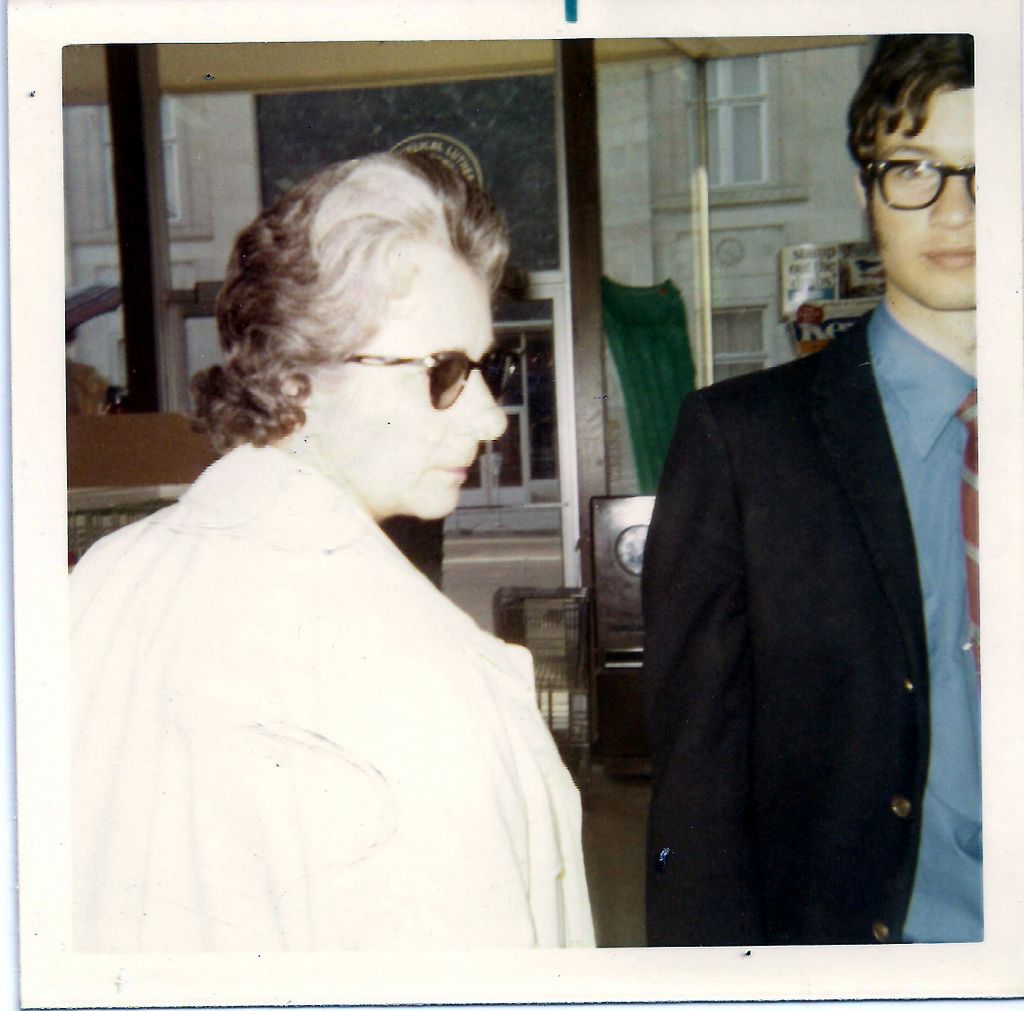 Helen in Woolworth Store 956 in 1971