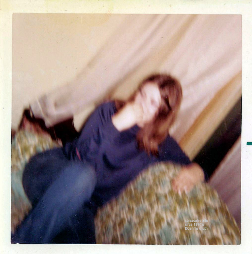 Lois Lee in a blurry photograph in Milwaukee