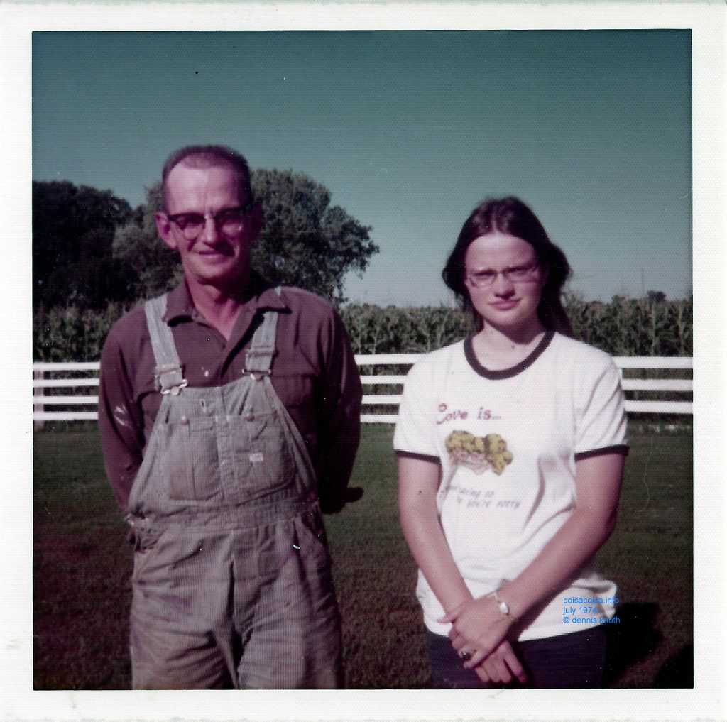 Sherri and John Knuth in July 1974 color