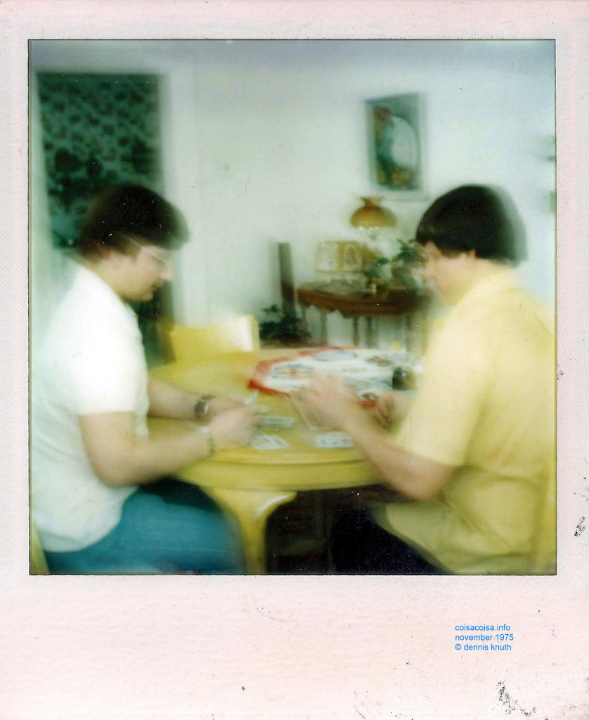 Tom and Dennis Play Cribbage