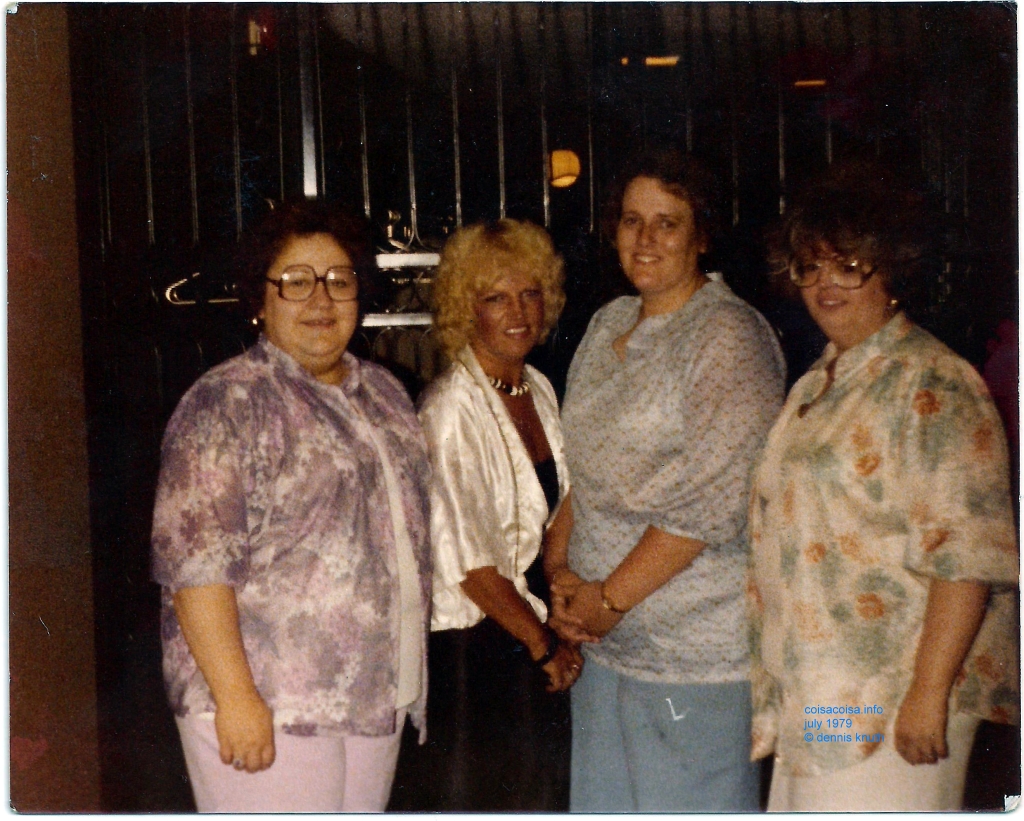 The goodbye girls, Ruth, Connie, Janet and Gloria