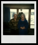 Ma and Pa Hillestad in their home