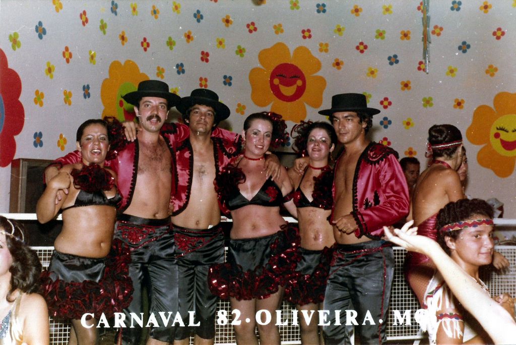 Carnaval 1982 in Oliveira MG Brasil