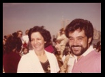 Vicentina and Helton in New York Early 1980s