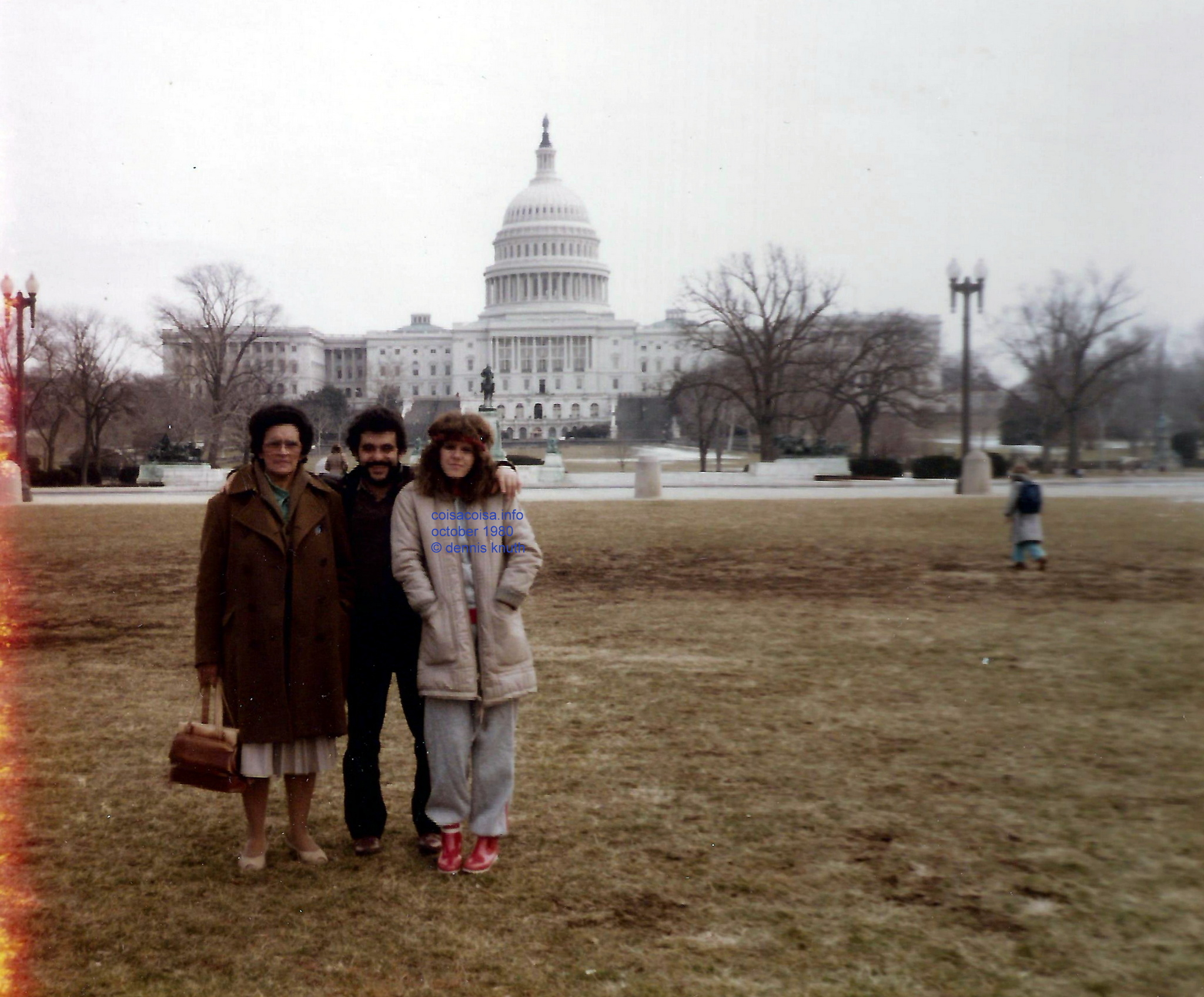 Albertina Helton and Rose at the USA Capital