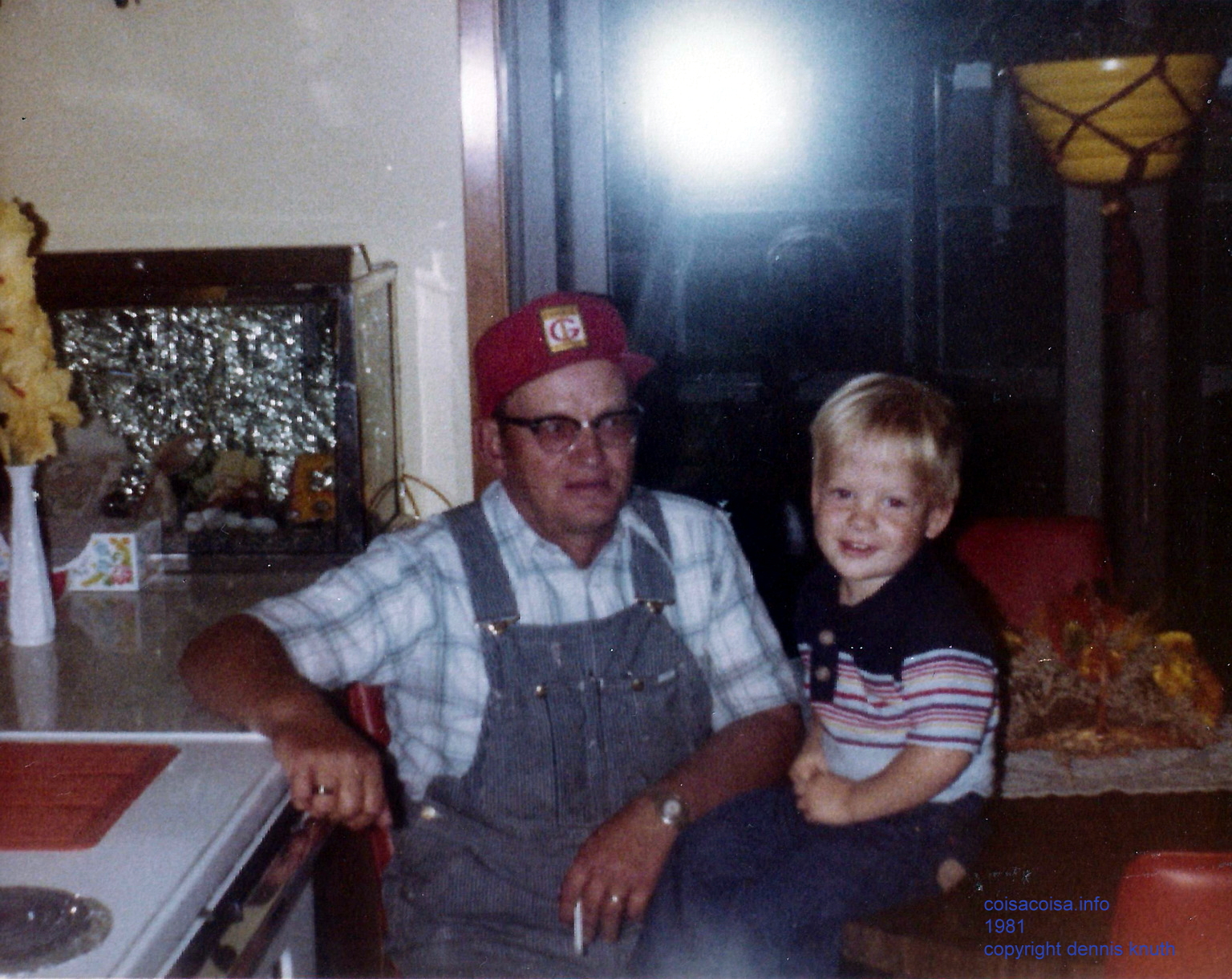 John Arnold Knuth and Nathan his grandson