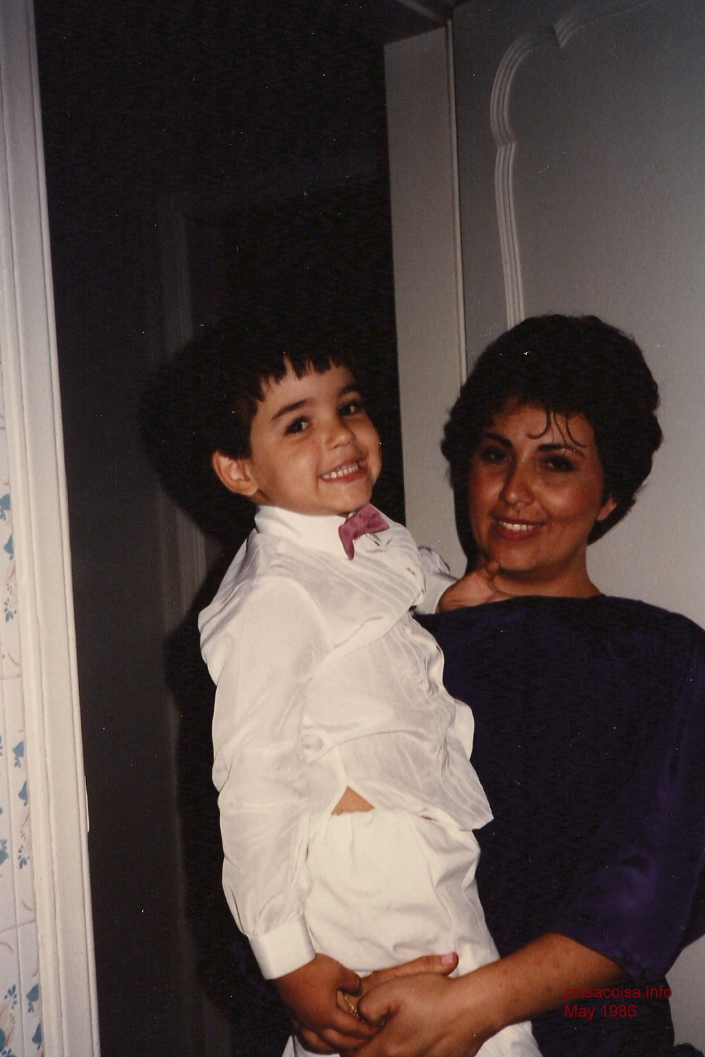 Ana with her son Rodrigo