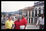 Dennis Ruby and Chester Cavil in Ouro Preto 1993