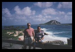 Dennis and Helton in 1998 Hawaii