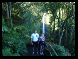 Justin and Sherri in an Hawaiian Island Rain Forest
