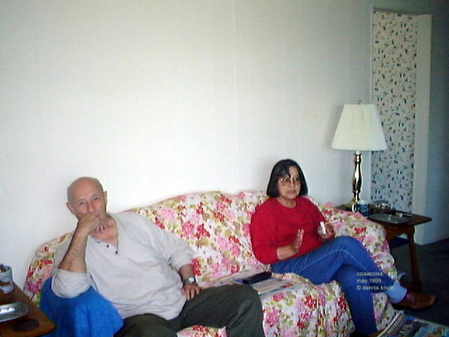 Elvera Grams Biesecker and husband Don