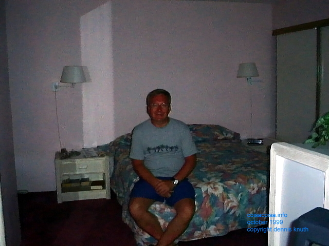 Dennis in the codo bedroom