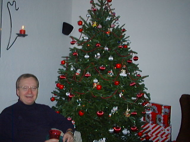 Dennis and a Christmas Tree