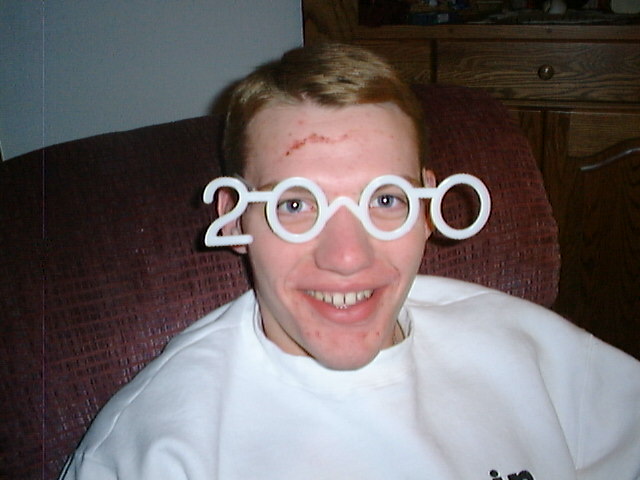 Justin Moor in 2000 glass in 1999