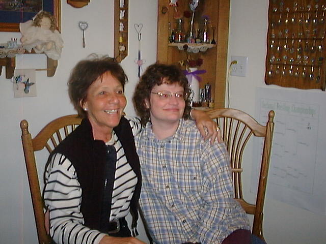 Aunt Jeanette and her niece, Sherri Donadean