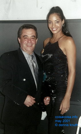 Helton with Miss Curacao