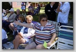Nancy Randall Guse at the Bean and Bacon Days Celebration July 2001
