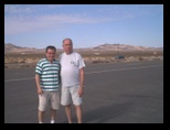 Dennis Helton and Mucio on the Desert 2001