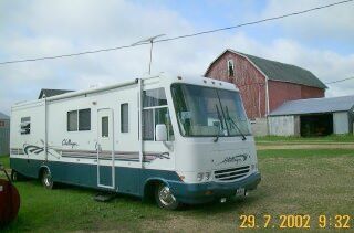 Motor home at the reunion