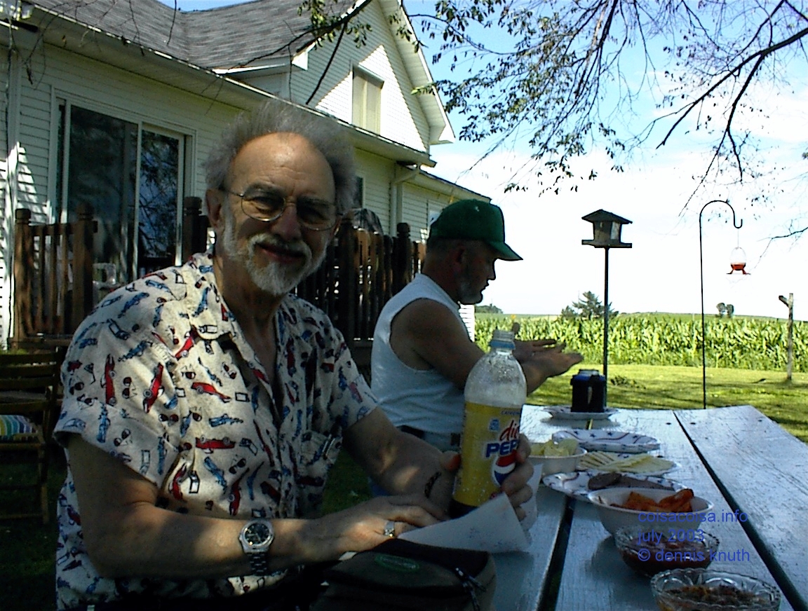 Erwin Goller and Gary on the 4th of July 2003