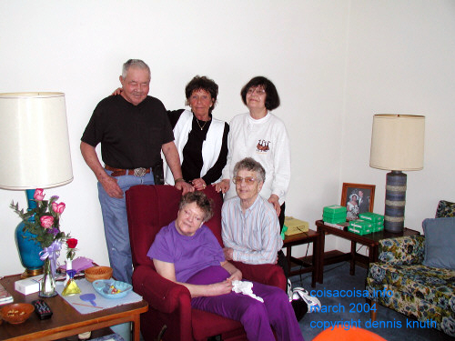 Just the Grams family in 2004