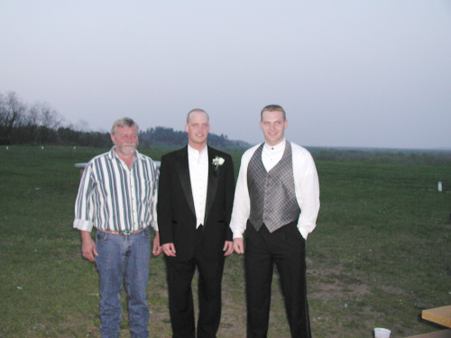 Uncle groom and brother