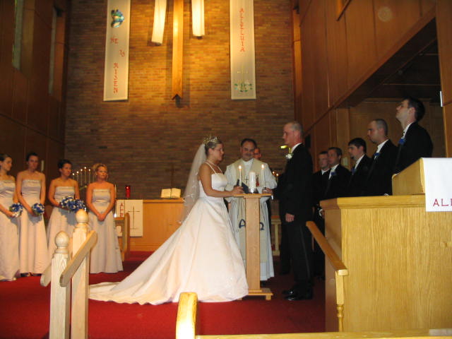Kelly and Nathan take their vows at Zion