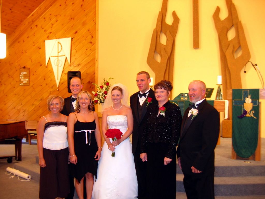Brothrs and Sisters, Mom and Dad and Newly Weds