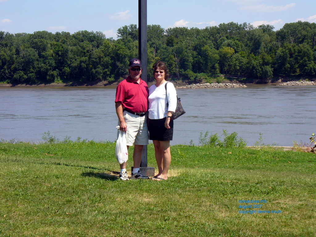 Mississippi River with Sherri and Gary