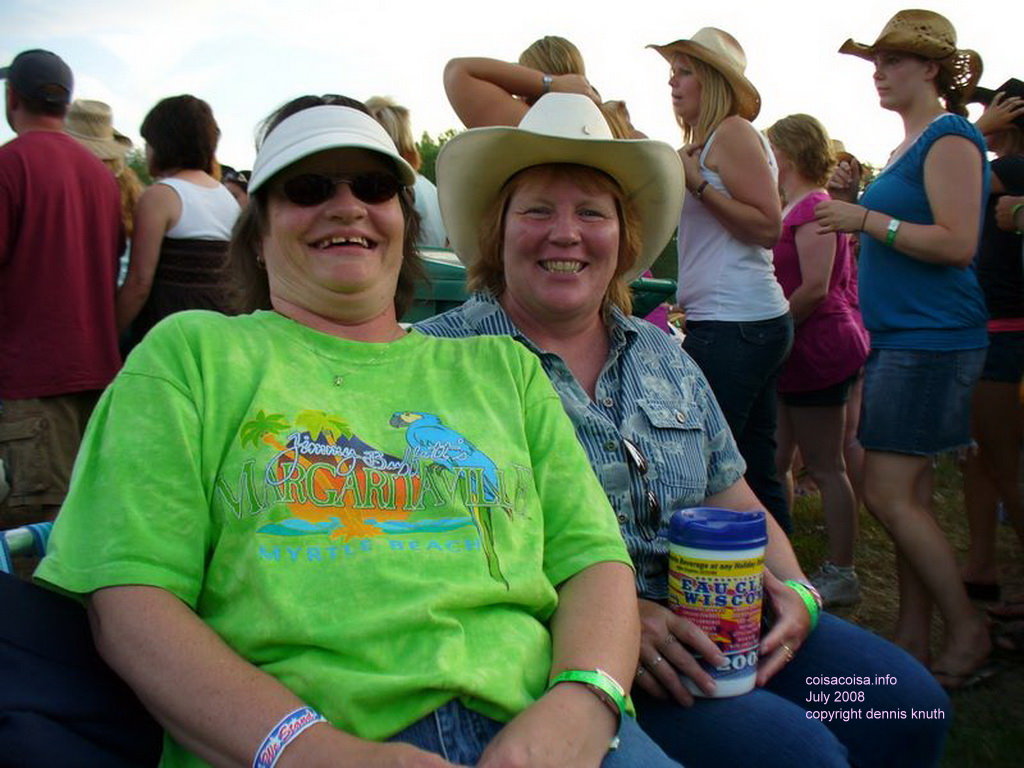 Sherri and Karen at Countryfest