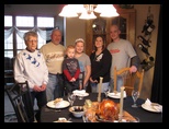 Durand family together on Thanksgiving