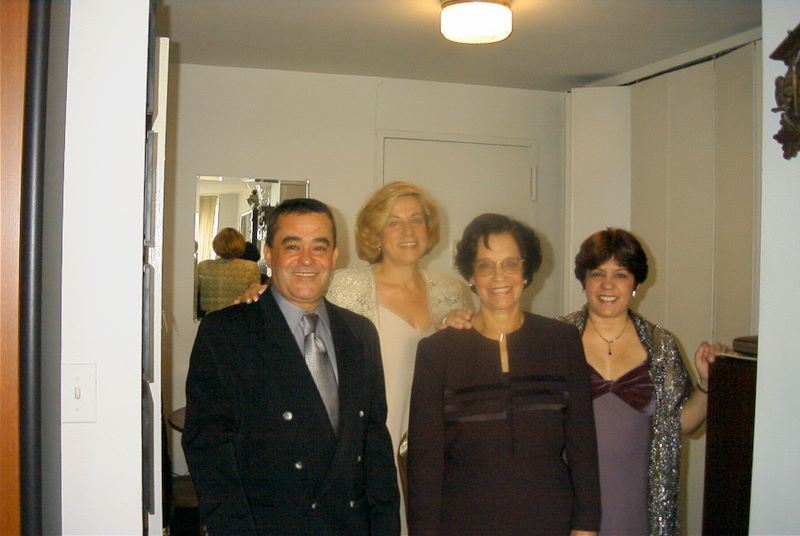 Helton, Donna Salua, Vicentina and Heloisa