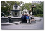 2001-05-24 through 29 The Saxes in New York - Kaydi, Kelli, Sherri Donadean, Gary, - City Hall Park