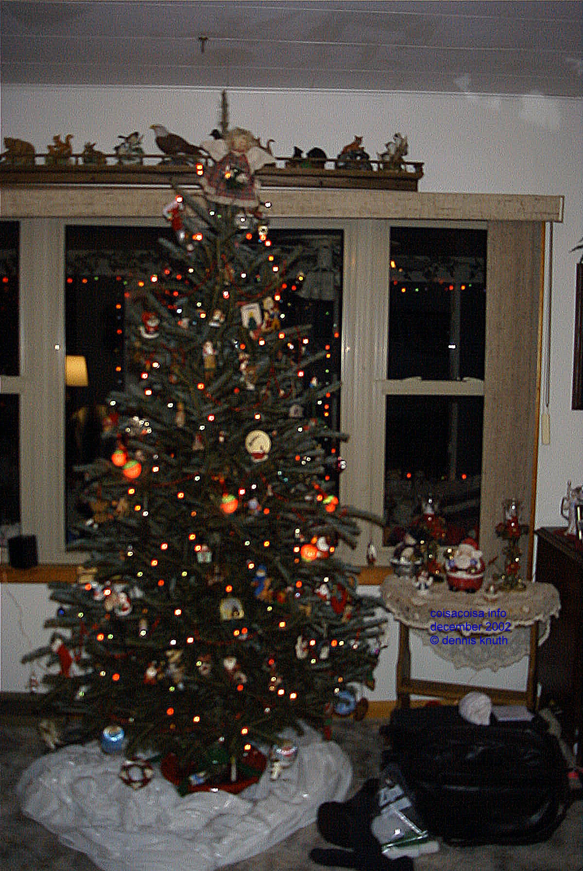 2002 Christmas tree on the farm
