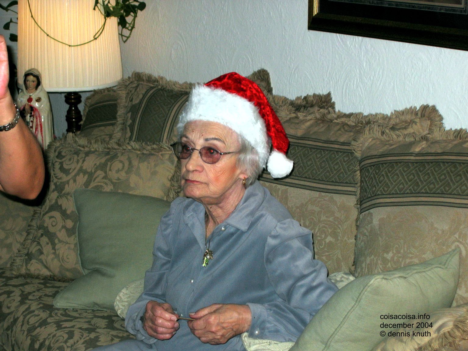 Olga K plays Mrs. Santa Claus