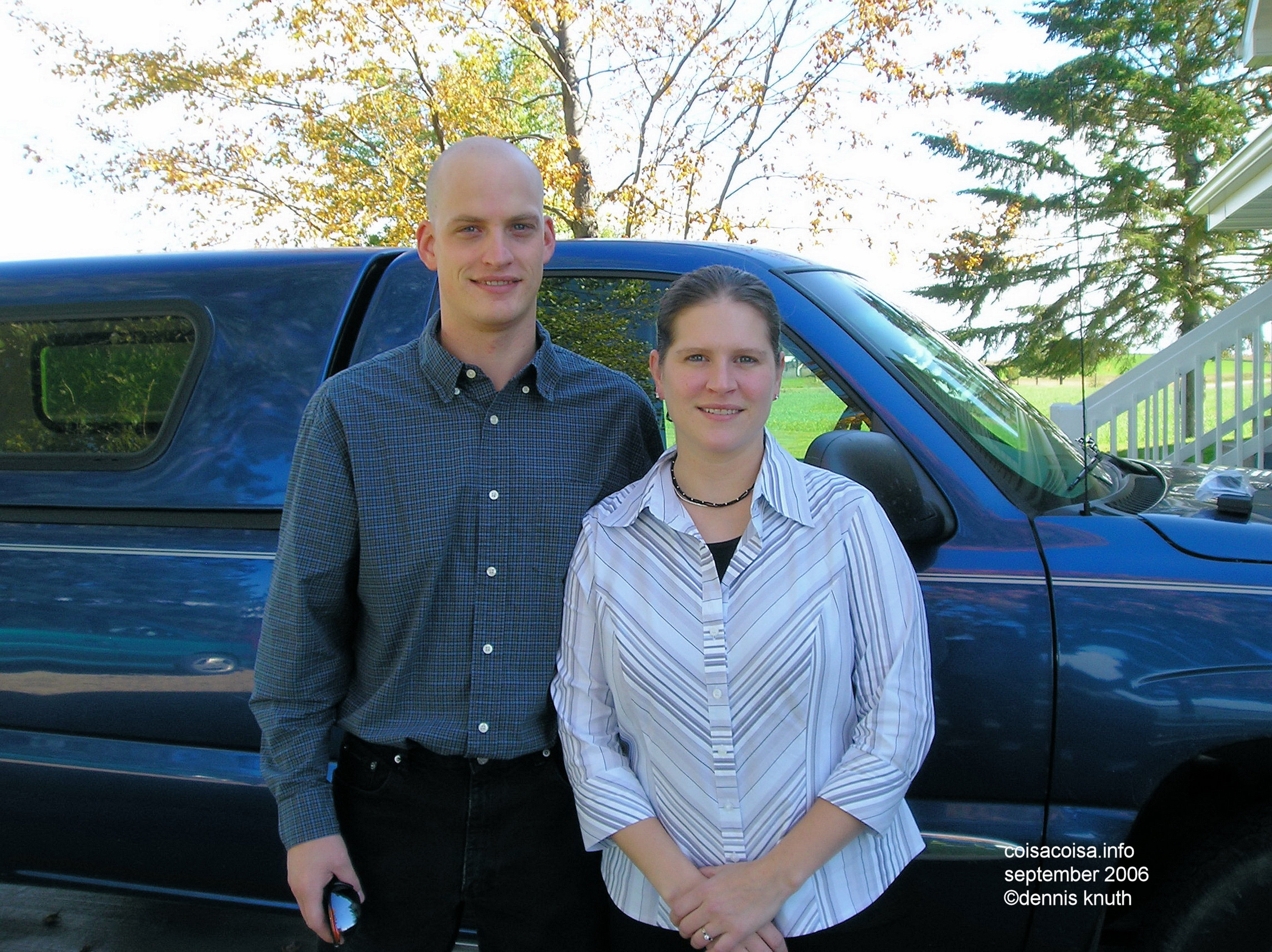 Nathan and Kelly Moore of Durand Wisconsin in 2006