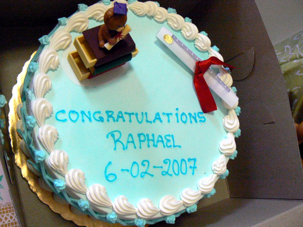 Congratulation Cake Raphael 06-02-2007