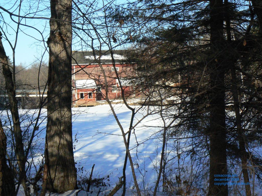 Dells Mill in Winter