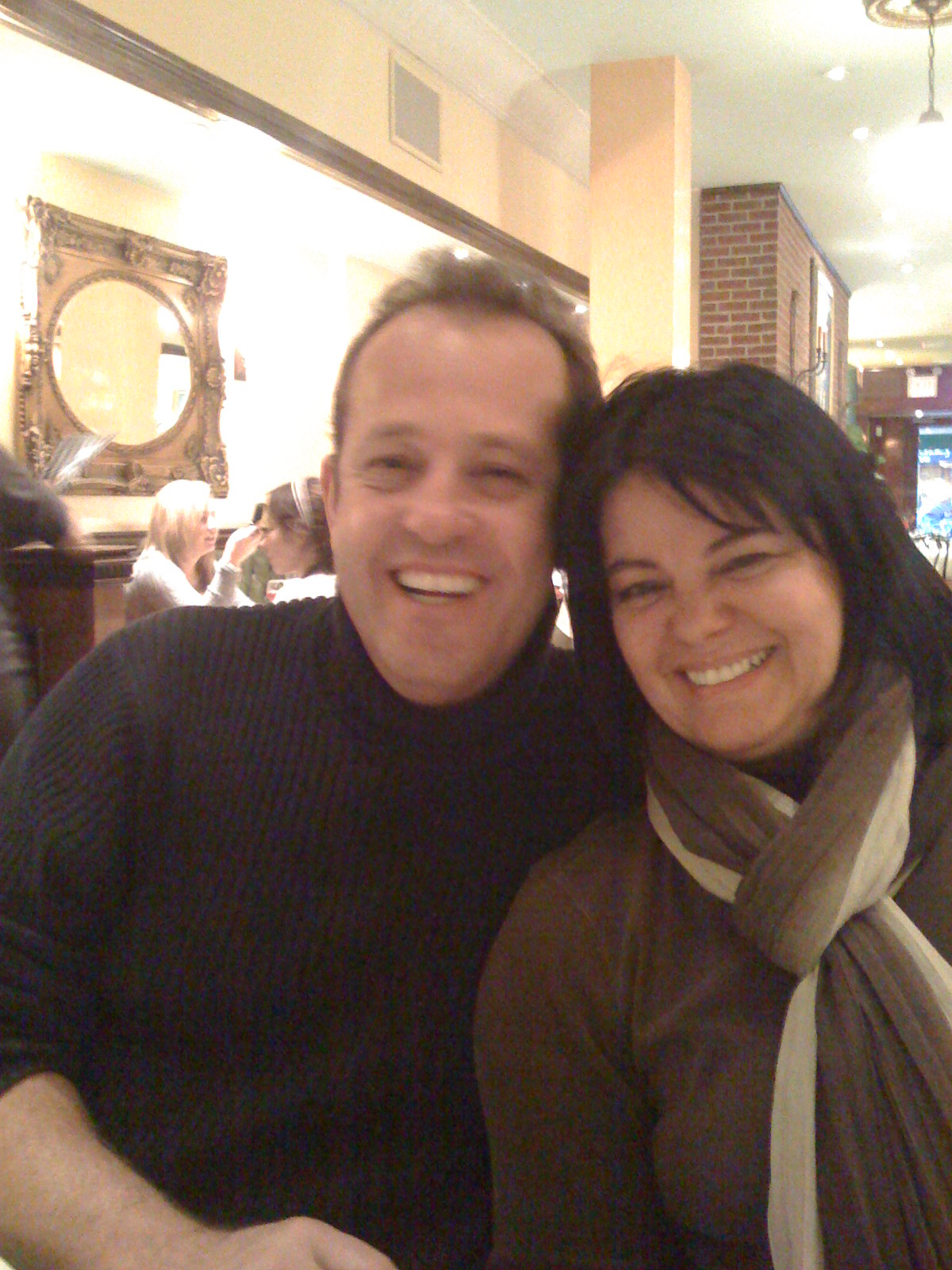 Rogerio and Helenice in New York 2008
