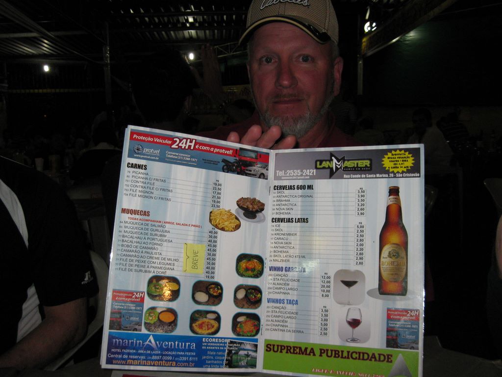 Fish Restaurant Prices in Brazil
