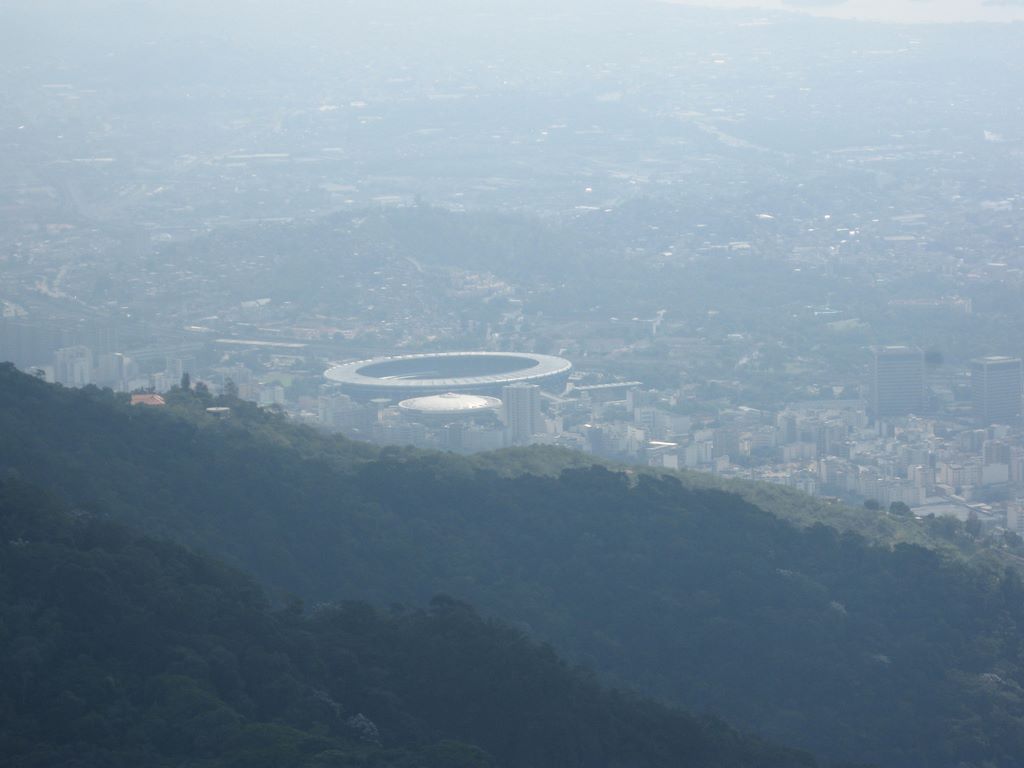 View of Maracanã Soccer Stadium from Corcovado
