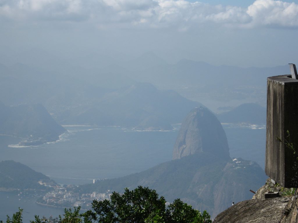 Zoomed Sugar Loaf from Corcovado