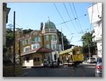 Street car and Victorian Home in Brazil