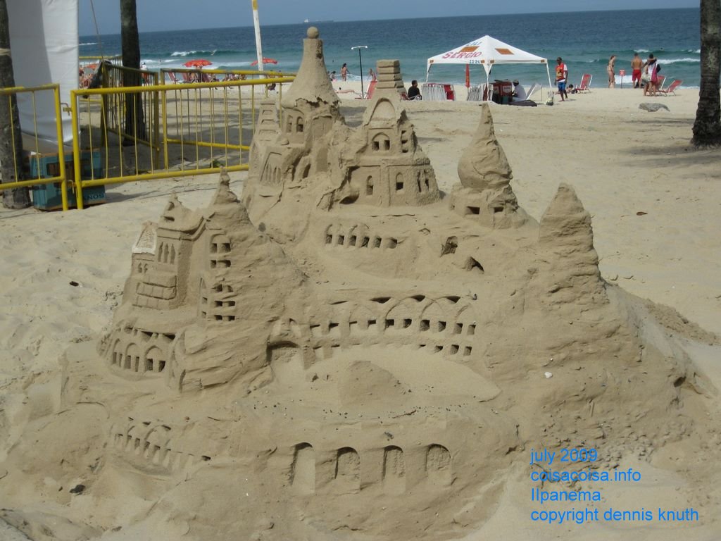 Ipenama Sand Castle built by experts