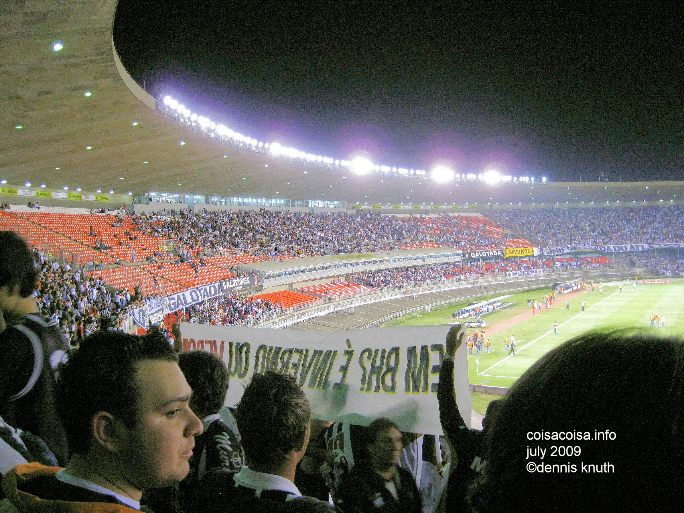 Independence Stadium in Belo Hoizonte Brazil