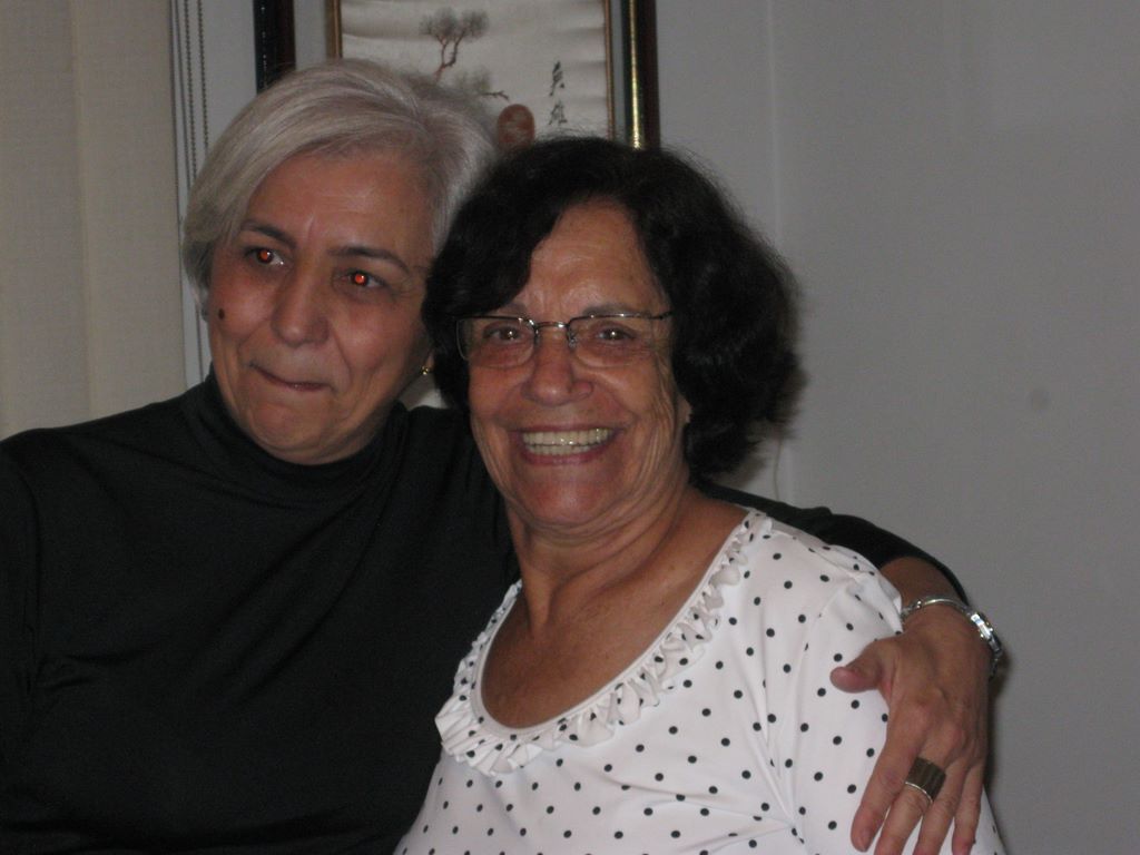 Maria Teresa and Vicentina in 2009