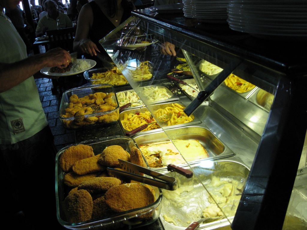 The Belo Horizonte buffet had exotic food