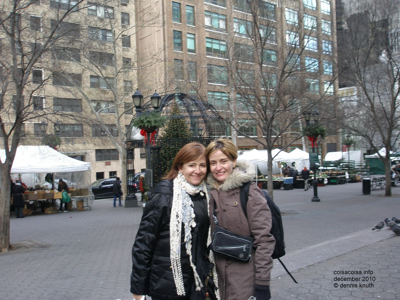 Lisette and Concinha in Herald Square