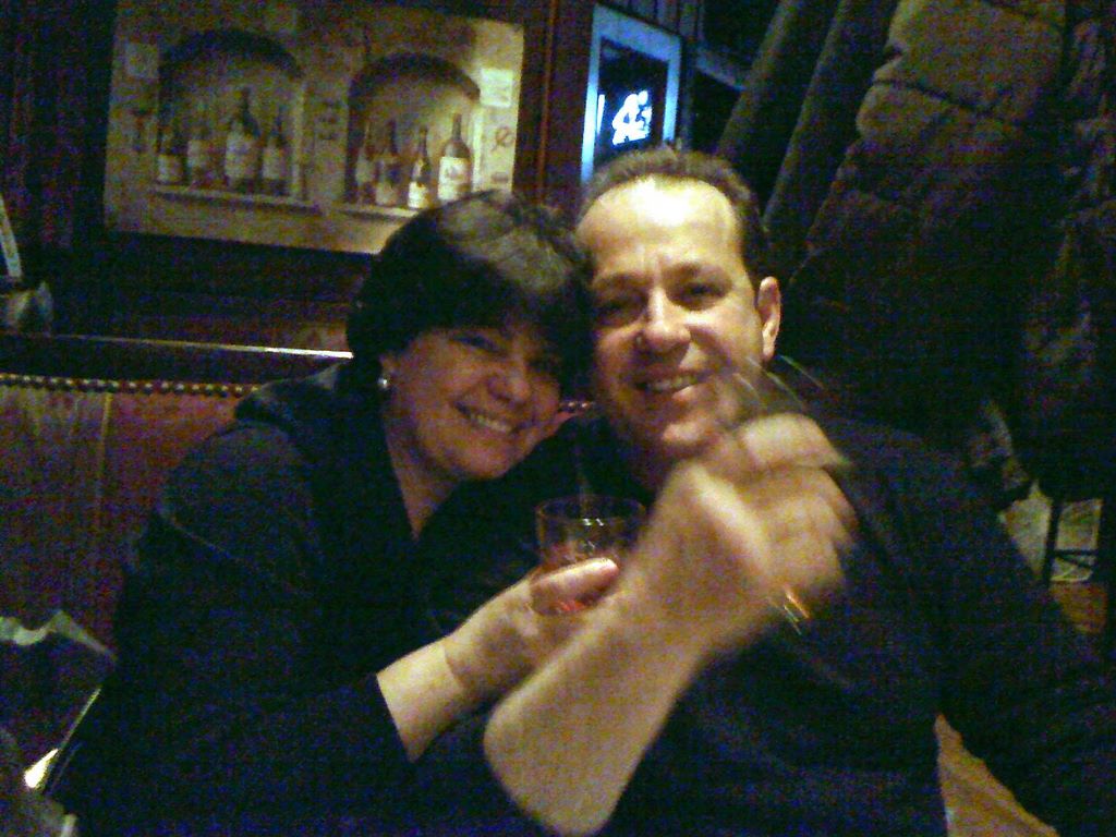 Rogerio and Henice in a Pub