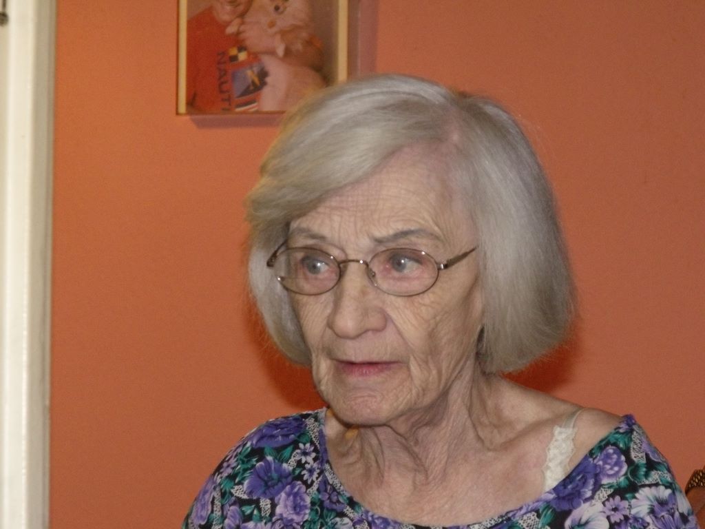 Olga on her 90th